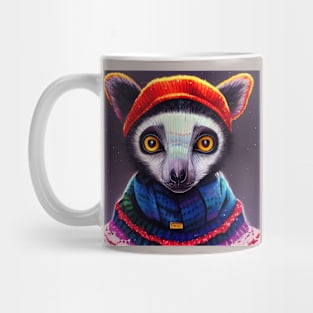 Funny lemur Mug